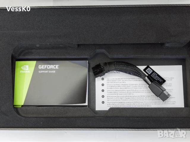 NVIDIA GeForce RTX 3060 Ti Founders Edition 8GB GDDR6, снимка 7 - Видеокарти - 50908101