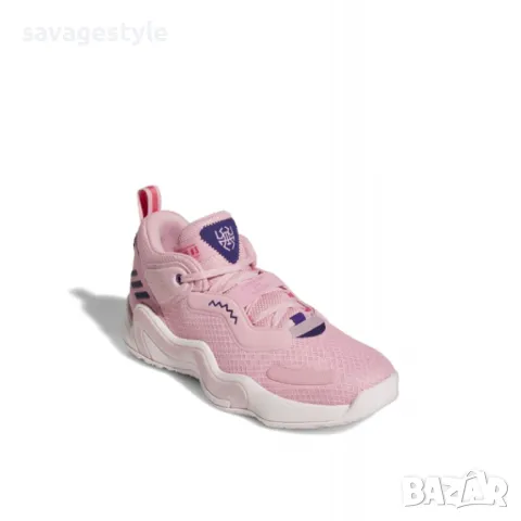 Детски маратонки ADIDAS D.O.N. Issue 3 Shoes Pink, снимка 2 - Детски маратонки - 48843446