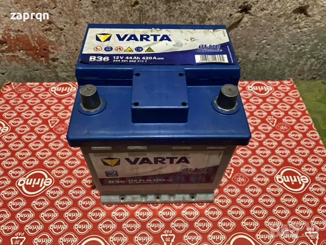 Акумулатор Варта/Varta 44 амп/ч 420 А, снимка 2 - Части - 52701796
