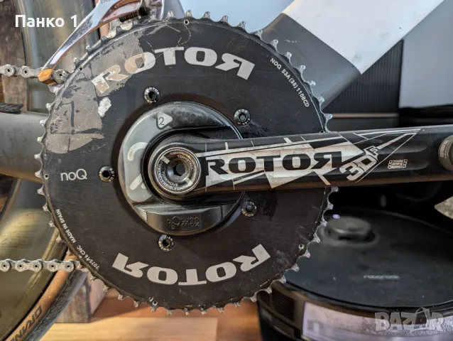 Курбели Rotor 3DF с Power 2 Max Power Meter, снимка 2 - Велосипеди - 47063465