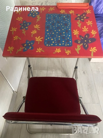 Детско столче с маса - чин .