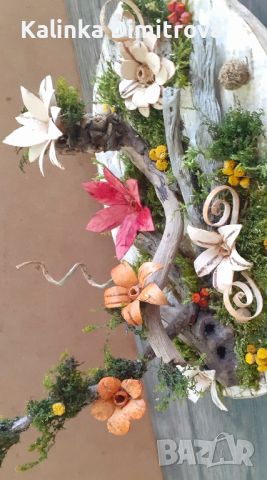 Декорации с цветя,подходящи за подарък, снимка 4 - Декорация за дома - 45851384