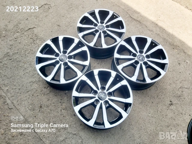 4 броя алуминиеви джанти за Toyota Corolla, Corolla-Hybrid, Avensis, Auris,Verso, Corolla Verso 16, снимка 6 - Гуми и джанти - 51050422