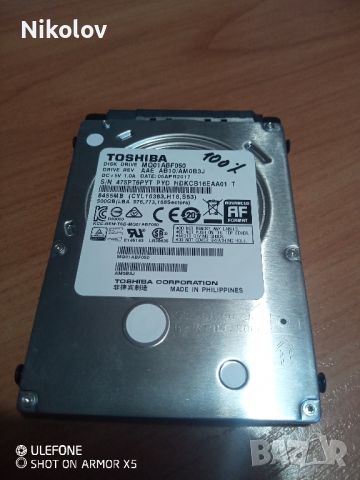 Хард диск Toshiba за лаптоп 500 Gb , 35 лв, снимка 3 - Твърди дискове - 45284357