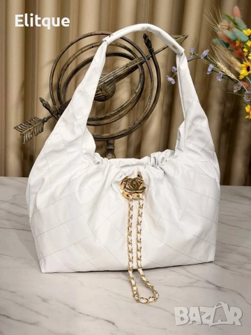 чанти CHANEL - ↔️ 38 cm ↕️ 22 cm , снимка 4 - Чанти - 53182563