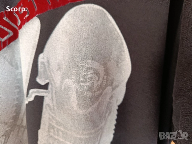 Vintage Diesel T-shirt 90s,00s/Diesel тениска - Оригинална , Рядка част, снимка 6 - Тениски - 52789438