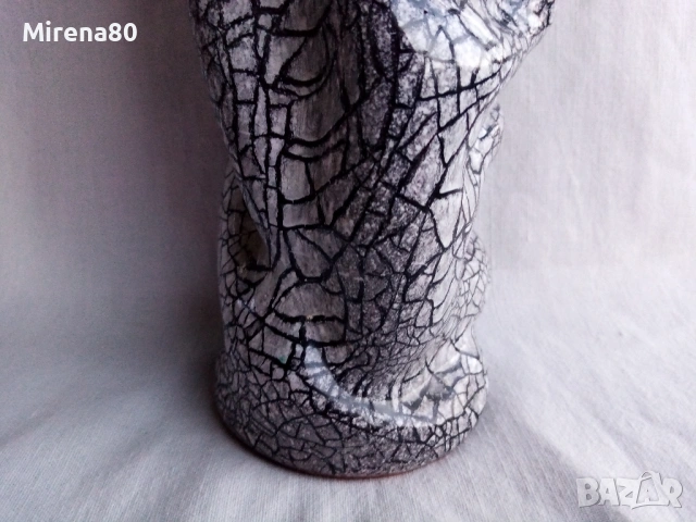 Винтидж арт ваза, снимка 3 - Вази - 53695198