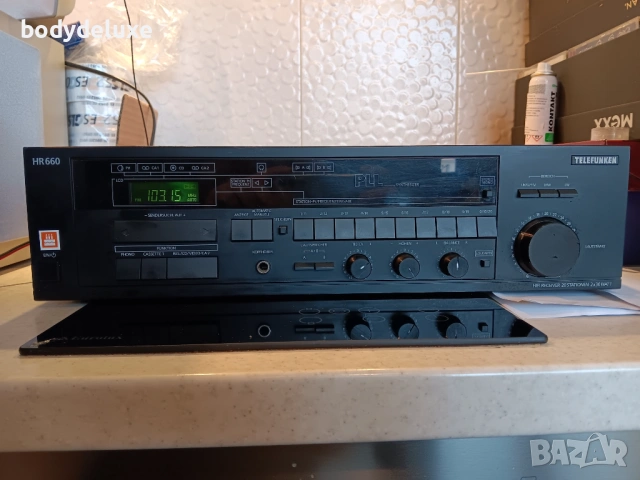 Теlefunken HR660 класически ресийвър, снимка 2 - Ресийвъри, усилватели, смесителни пултове - 26918601