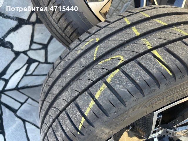 Продавам гуми с джанти:  Гуми: Kleber-летни 245/40/18  Гумите са на 2 сезона в много добро състояние, снимка 9 - Гуми и джанти - 53645630