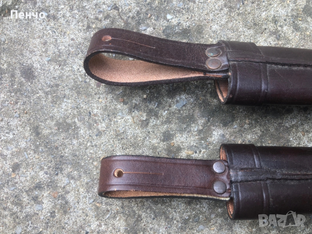 стари кожени кании - MADE IN GERMANY - МИНТ, снимка 9 - Ножове - 49729809