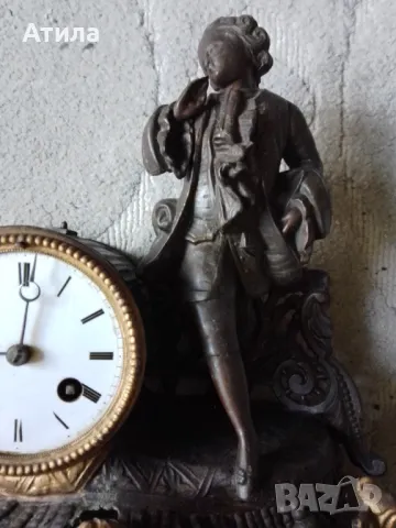 часовник каминен настолен, снимка 9 - Антикварни и старинни предмети - 48695848