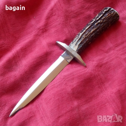 Кама, ловен кинжал , снимка 4 - Антикварни и старинни предмети - 52233782