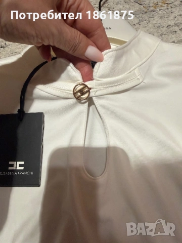 Чисто нова блуза Elisabetta Franchi , снимка 3 - Тениски - 53841175