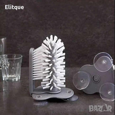 Четка за почистване за мивка Уред за почистване на стъклени чаши /буркани   Размер: Около четката  1, снимка 5 - Други стоки за дома - 52862509