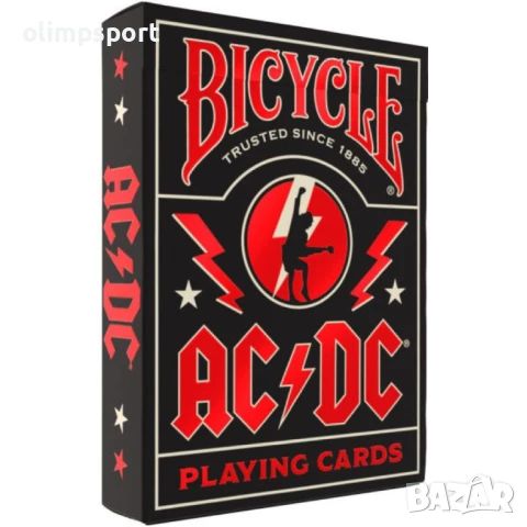 Карти за игра Bicycle AC/DC , снимка 1