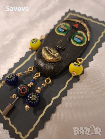 Брошка "Африка", снимка 3 - Подаръци за жени - 53036917