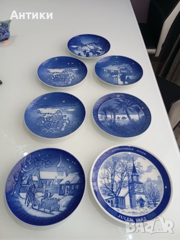 Порцеланови чинии за стена маркирани Колекция , снимка 3 - Пана - 52493416