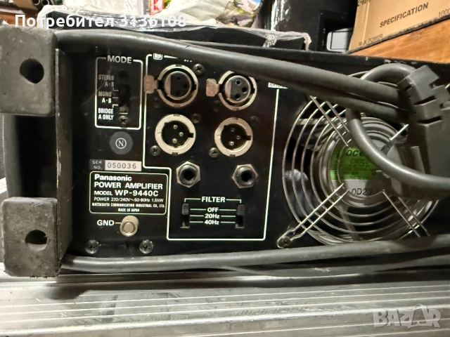 RAMSA WP-9440 (Япония), 2x700W 4Ω,, снимка 6 - Ресийвъри, усилватели, смесителни пултове - 53061396