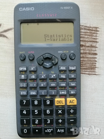 Научен калкулатор CASIO fx83GT X, снимка 8 - Друга електроника - 53582388