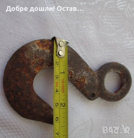 Различни подкови Стари окови букаи пранги белезници ключ ковано желязо конска подкова кука закачалка, снимка 11 - Други ценни предмети - 28951572