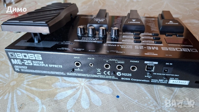 Китарен процесор BOSS ME 25 като нов, снимка 5 - Китари - 53535349