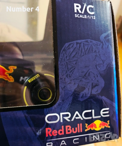 Rastar Red Bull Racing RB18, 1:12, с детайли 47см, снимка 6 - Коли, камиони, мотори, писти - 54149887