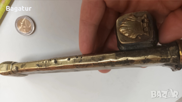 Османски бронзов девит,дивит,мастилница а, снимка 10 - Антикварни и старинни предмети - 54044025