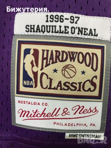 Мъжки оригинален баскетболен потник на Shaquille O'Neal 1996-1997, снимка 11 - Спортни дрехи, екипи - 45712456