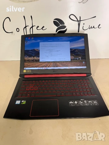 Геймърски Лаптоп Acer nitro 5 17" Core i5 8gb 512ssd GTX