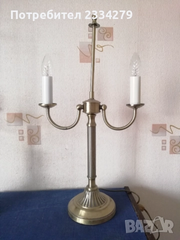 Стари настолни лампи. , снимка 10 - Настолни лампи - 52079671