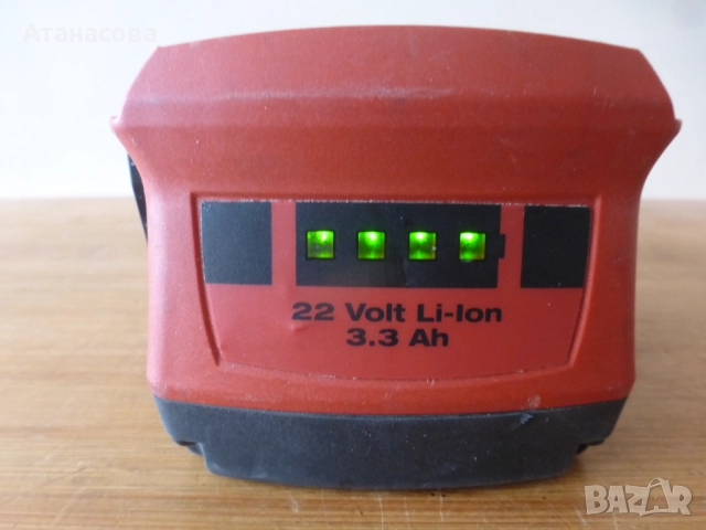 Батерия HILTI Хилти 22 Volt 3.3 Ah, снимка 2 - Други инструменти - 51852096