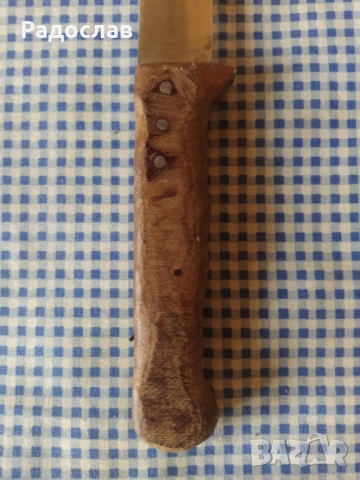 стар кухненски нож Велико Търново , снимка 5 - Прибори за хранене, готвене и сервиране - 52831751