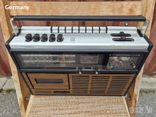 rcc mark 2 немско ретро радио касетофон, снимка 2 - Антикварни и старинни предмети - 51912320