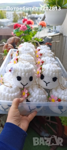 Ръчна изработка. Плетени Агънца за Гергьовден 