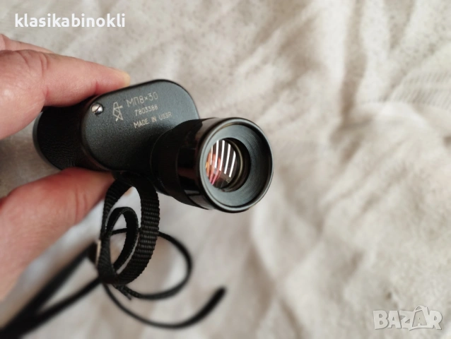 ТОП НОВ Ловен Съветски Монокъл-МП 8 х 30-MADE IN СССР, снимка 2 - Екипировка - 53676257