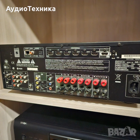 Denon AVR-1912/7.1-канален HD-аудио ресийвър с AirPlay, Мрежови функции, iPod/iPhone Direct чрез USB, снимка 9 - Ресийвъри, усилватели, смесителни пултове - 54257755