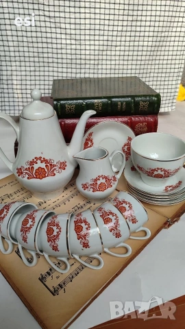 Сервиз за кафе , снимка 2 - Други ценни предмети - 53159273