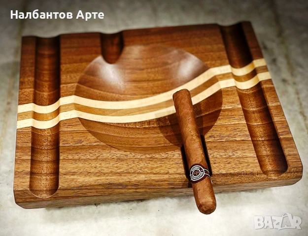 Пепелник за пури - ръчна изработка, снимка 6 - Декорация за дома - 53900122