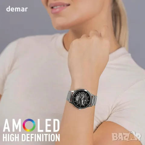 Смарт часовник Reflex Active Series 31 Amoled с Bluetooth, 1,19'', за Android и IOS, снимка 3 - Смарт часовници - 49813458