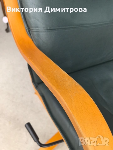 Релакс кресло POÄNG IKEA (код 01-064), снимка 10 - Дивани и мека мебел - 53575788