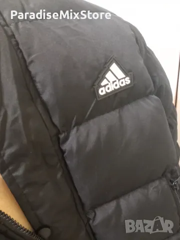 Детско яке Adidas за момче черно, снимка 5 - Детски якета и елеци - 45009844