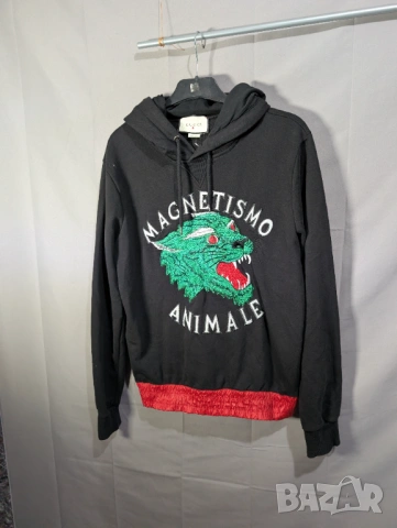 суитчър  Gucci  "Magnetismo Animale". размер Л     , снимка 5 - Суичъри - 53877941