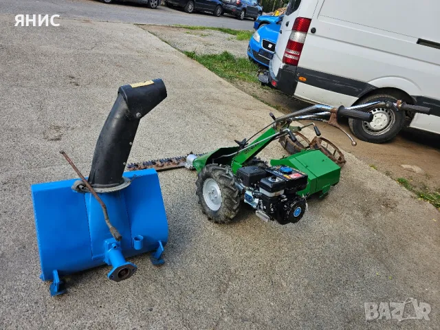 ИТАЛЯНСКА ПАЛЦОВА КОСАЧКА/МОТОБЛОК. ФРЕЗА И СНЕГОРИН..ПЕРФЕКТНА , снимка 17 - Градинска техника - 50289475