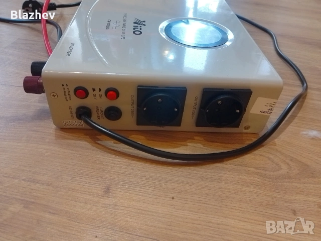 Инвертор за ток UPS чиста синусоида 1000VA, снимка 5 - UPS захранвания - 53424620