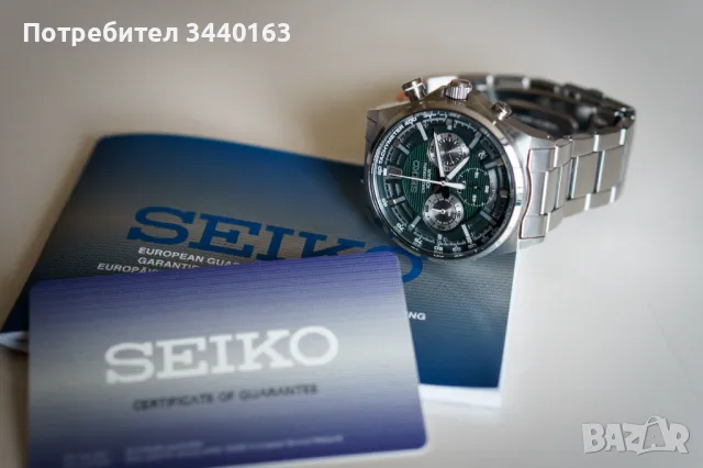 Продавам мъжки часовник Seiko Chronograph  SSB405P1 , снимка 6 - Мъжки - 48481889