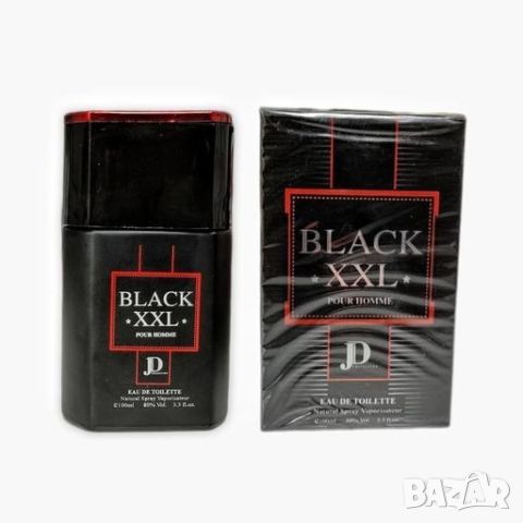 Black XXL Pour Homme Eau de Toilette 100ml. Изживейте неизмеримата мъжка магия с аромата на Black XX, снимка 2 - Мъжки парфюми - 46436951