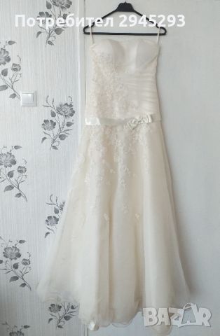 Бутикова дизайнерска сватбена / булчинска рокля от Paloma Fashion, снимка 1 - Сватбени рокли - 45766519