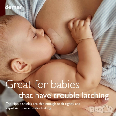 Накрайници за зърна Momcozy Contact, 100% силикон за хранителни цели, снимка 4 - Аксесоари за кърмачки - 52065885