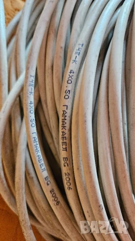 Кабел ТЧП-К 4х0,5 Екраниран Гамакабел, снимка 4 - Други машини и части - 50584359