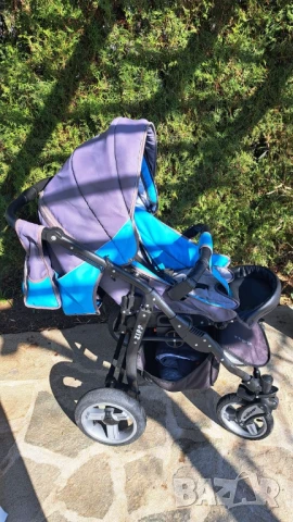 Комбинирана бебешка количка Adbor Zipp 2в1, снимка 4 - Детски колички - 50557119